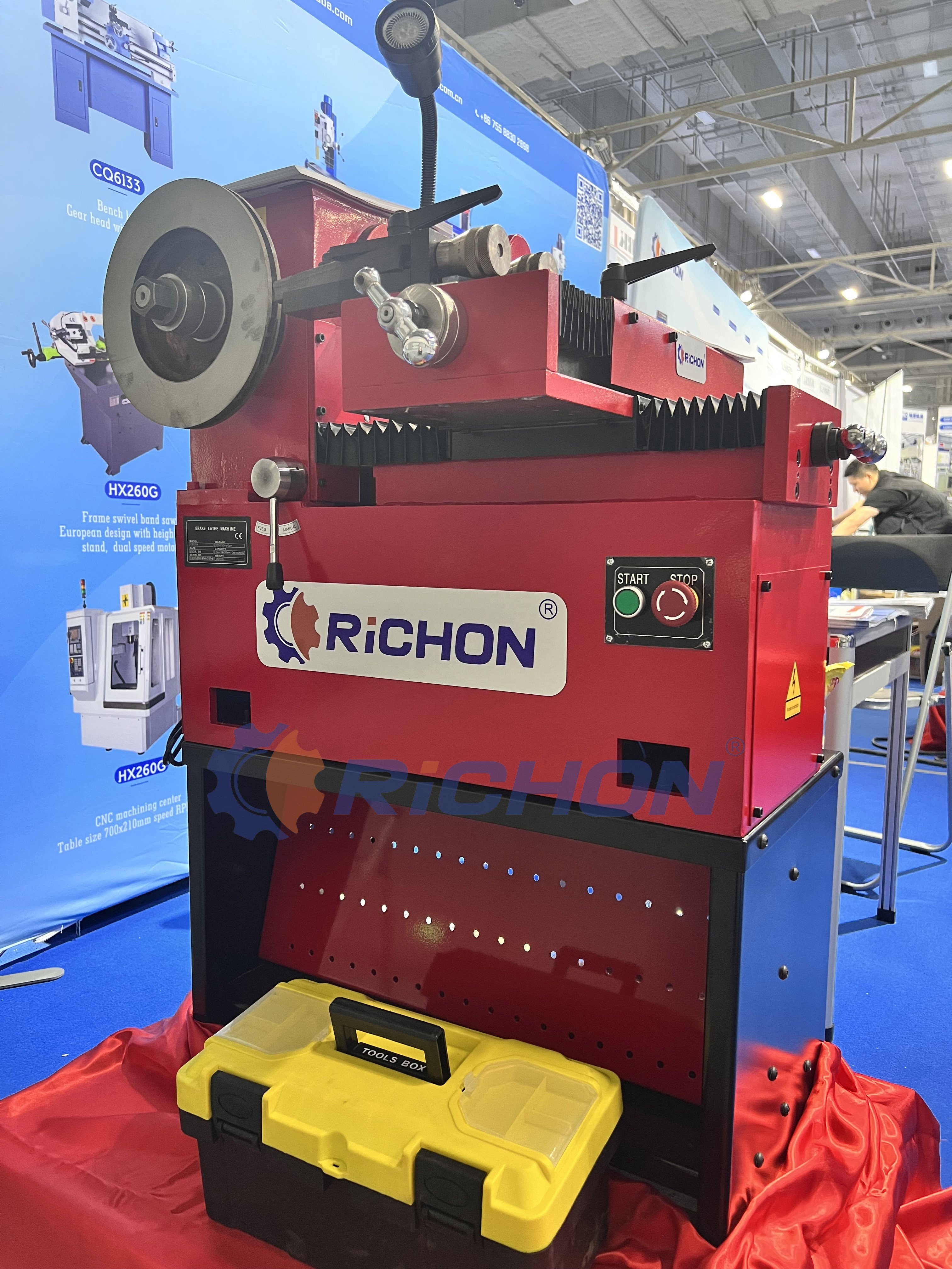C9335A Factory Brake Disc and Drum Resurface Brake Lathe Machine Automatic Brake Drum Disc Lathe Machine