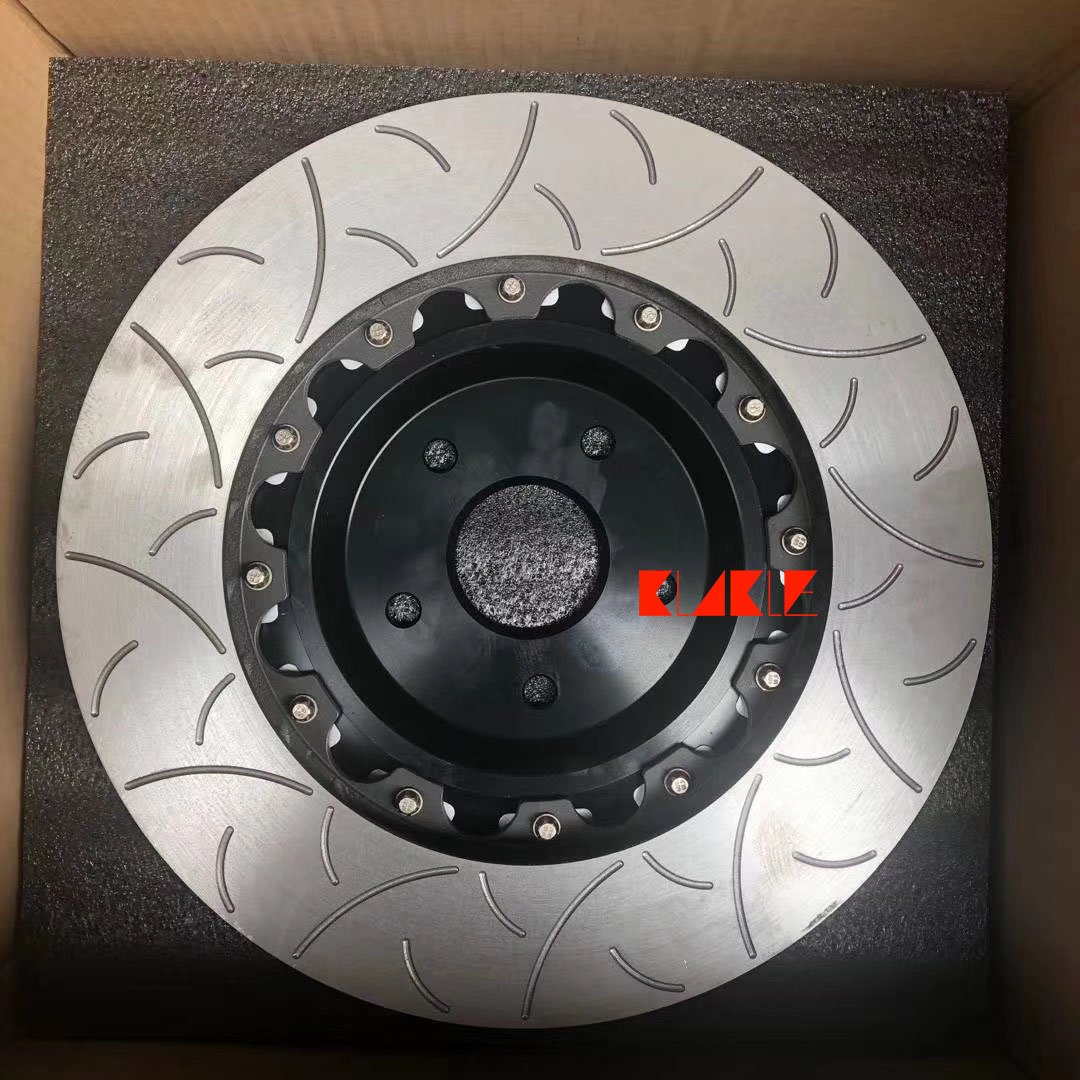 KLAKLE Brake System Big Calipers GTS 6 Pot Drilled With Slotted Rotor Disc for Fiesta ST Mk7 Brake Caliper