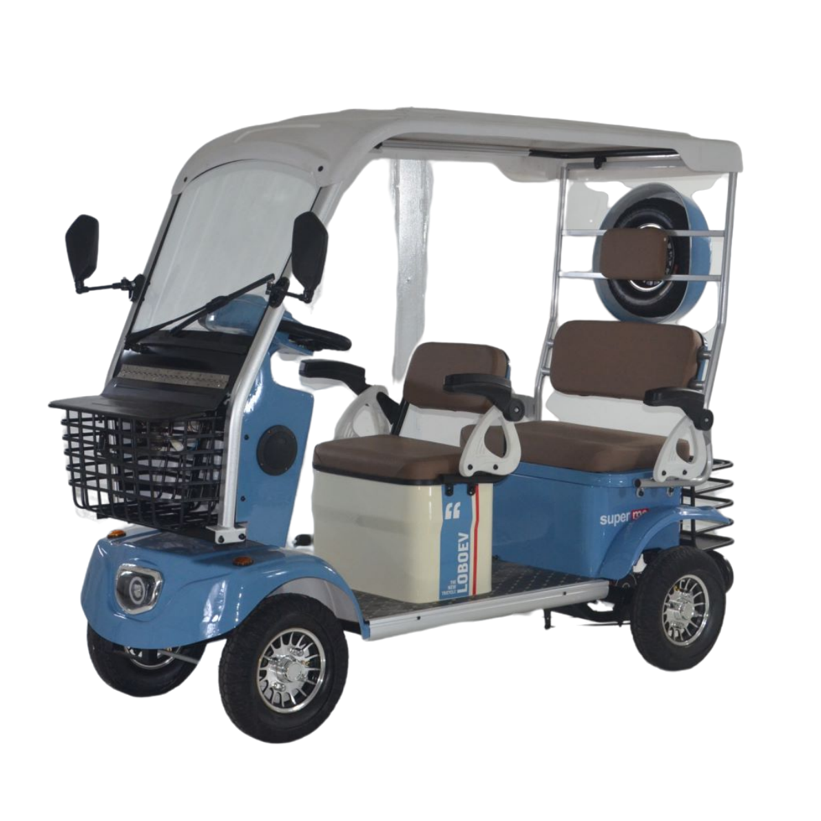 High Quality Electric Tricycle 4 Wheel Electric Motorcycle Motorcycles & Scooters Electric Tricycles