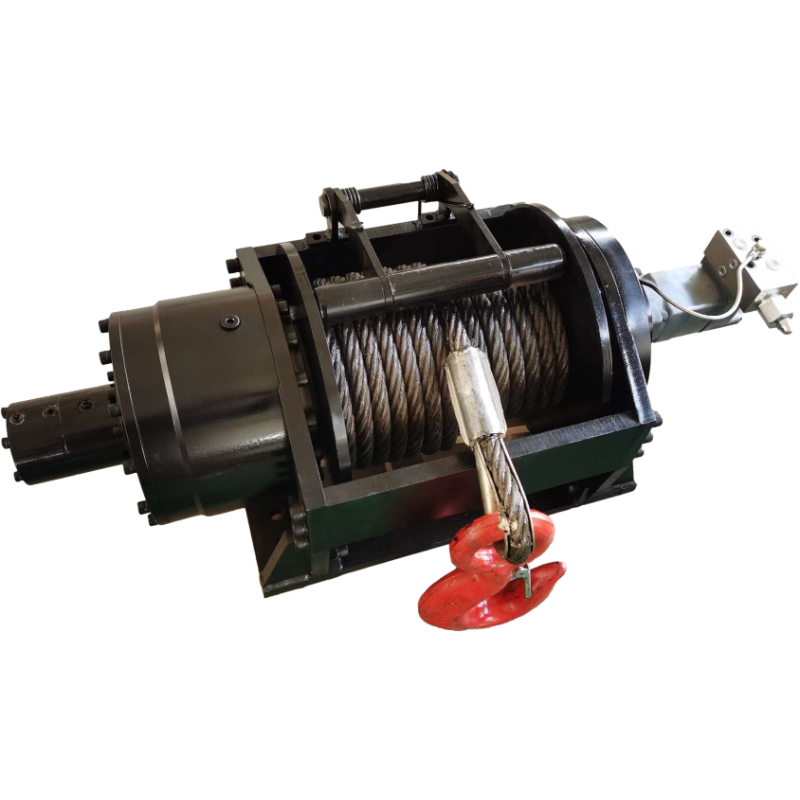 Truck Traction Hydraulic Winch 10 15 20 Tons 45000 Lbs Winch