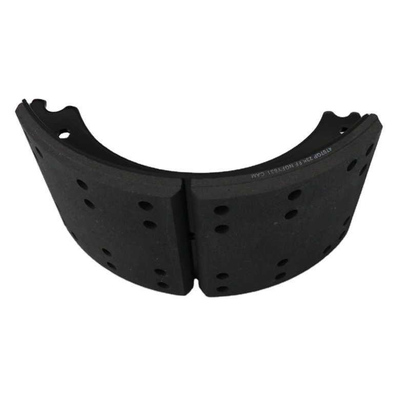 China Professional Factory Supply Heavy Duty Truck Parts 4515 4707 4709 1308 Trailer Brake Shoe Assembly With Brake Lining