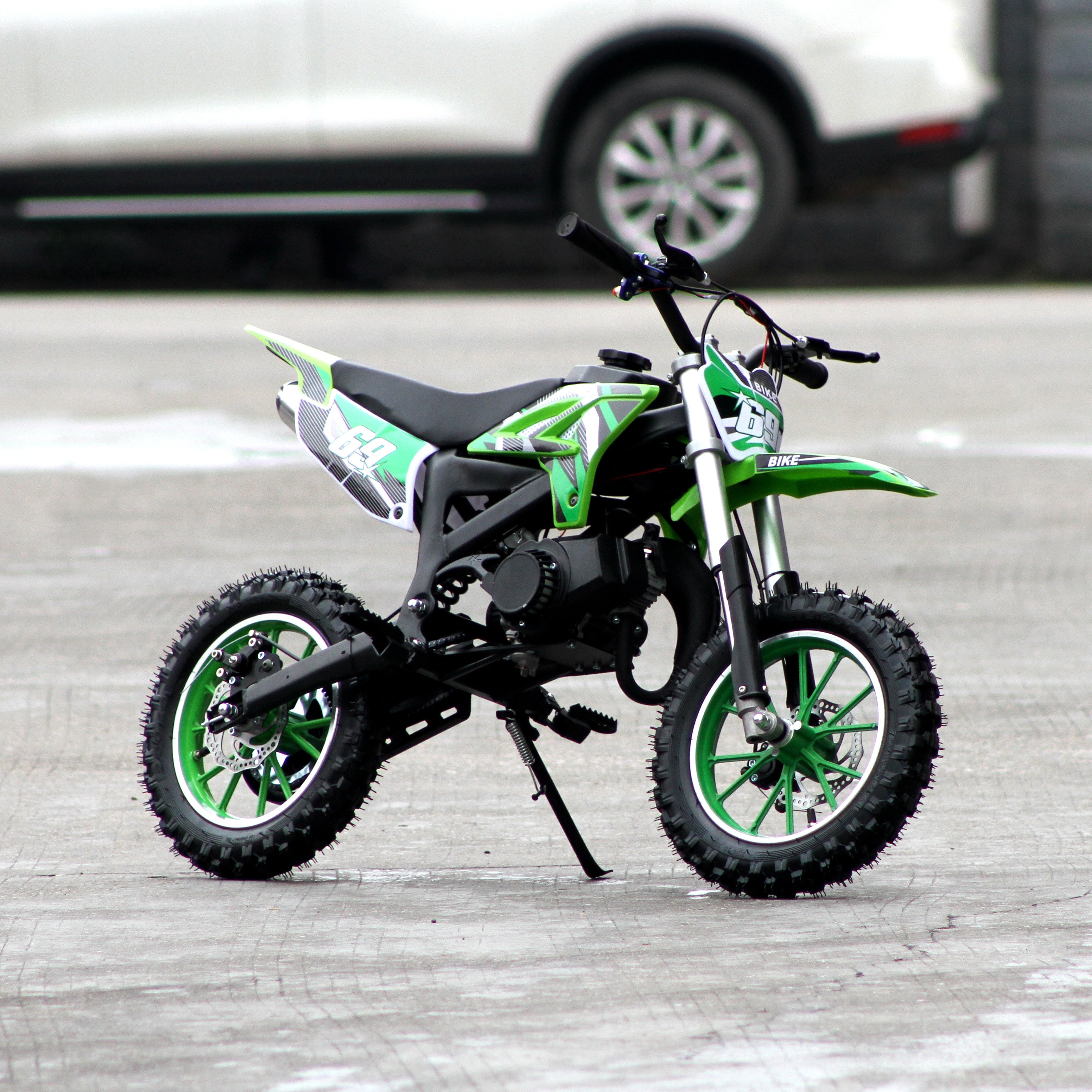 49cc Moto Cross Kids Bike 2 Stroke Gasoline Power Dirt Pit Bike 49cc Mini Bike for Teenagers