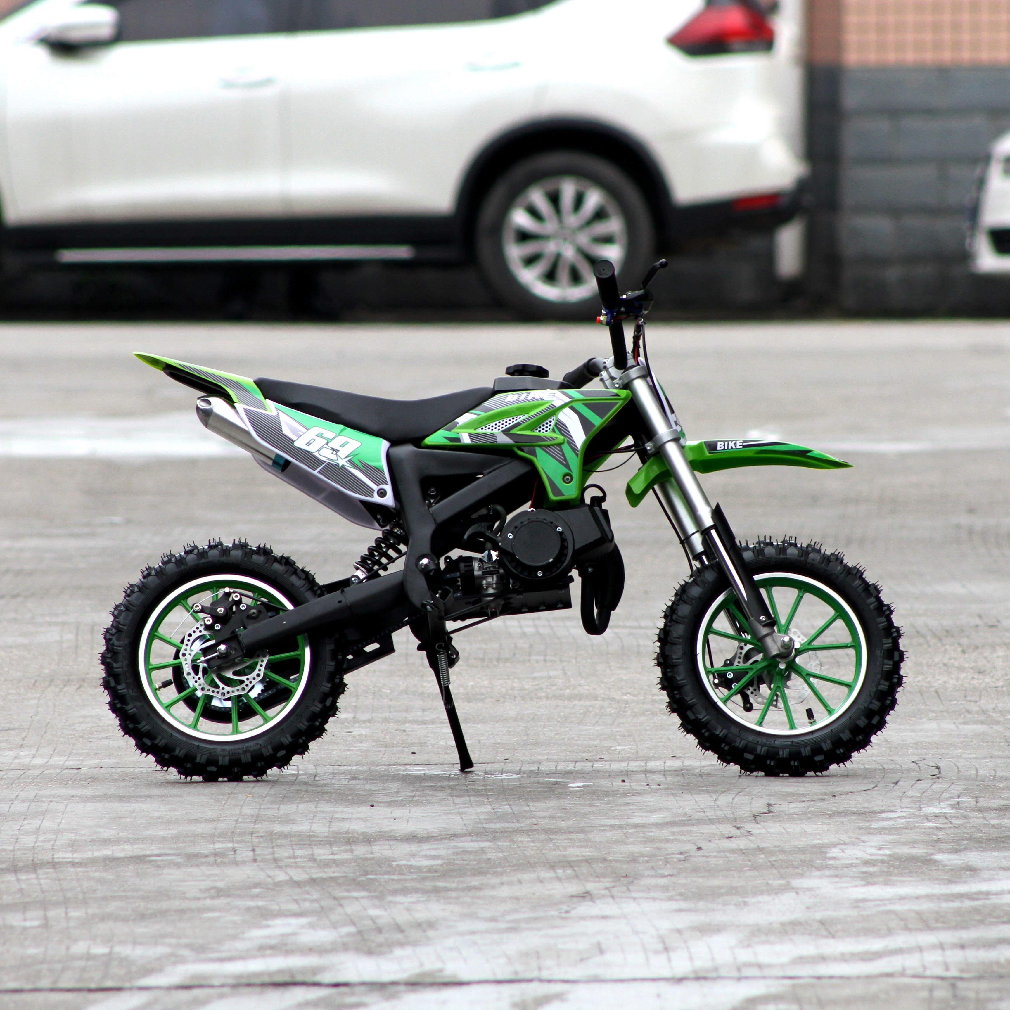 49cc Moto Cross Kids Bike 2 Stroke Gasoline Power Dirt Pit Bike 49cc Mini Bike for Teenagers