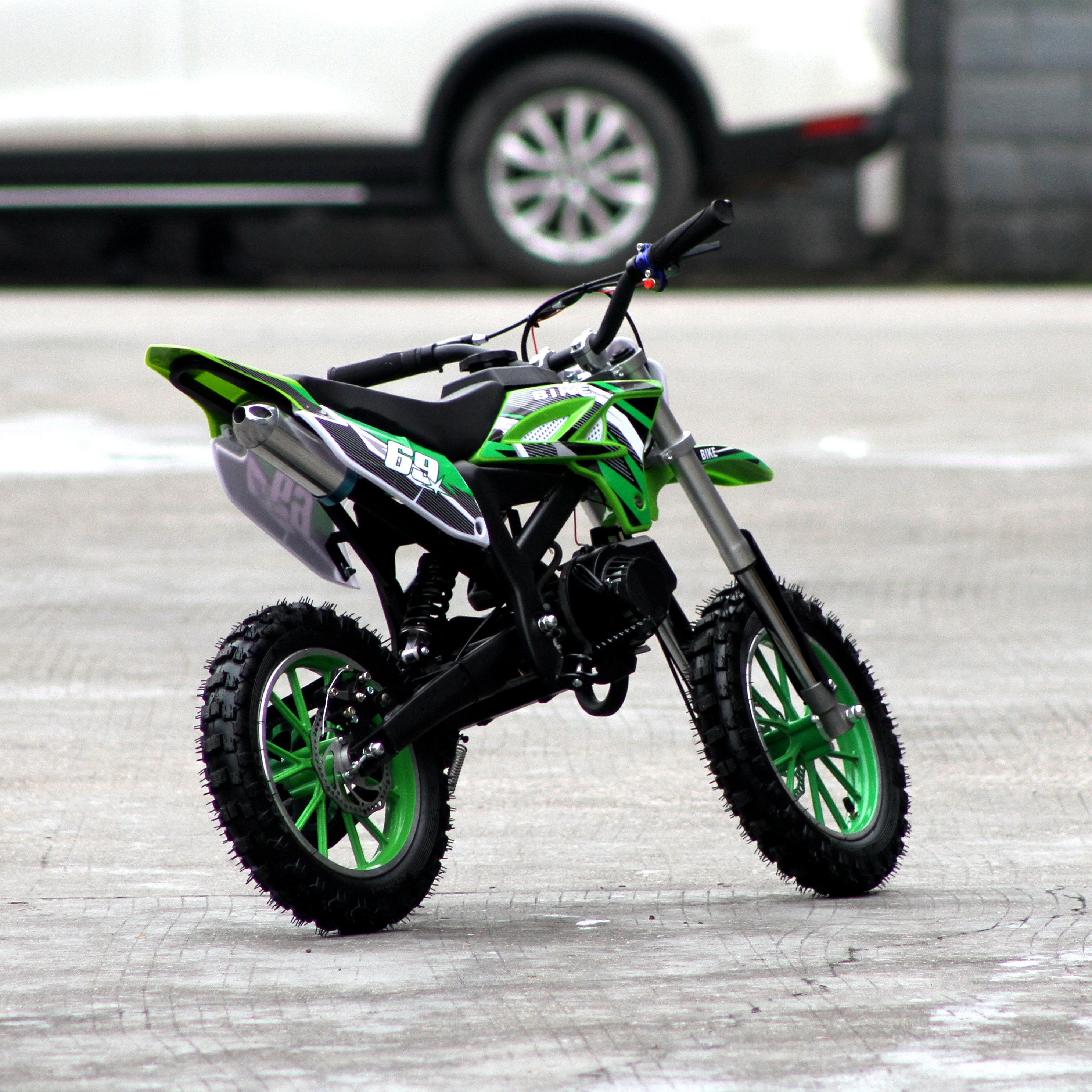 49cc Moto Cross Kids Bike 2 Stroke Gasoline Power Dirt Pit Bike 49cc Mini Bike for Teenagers
