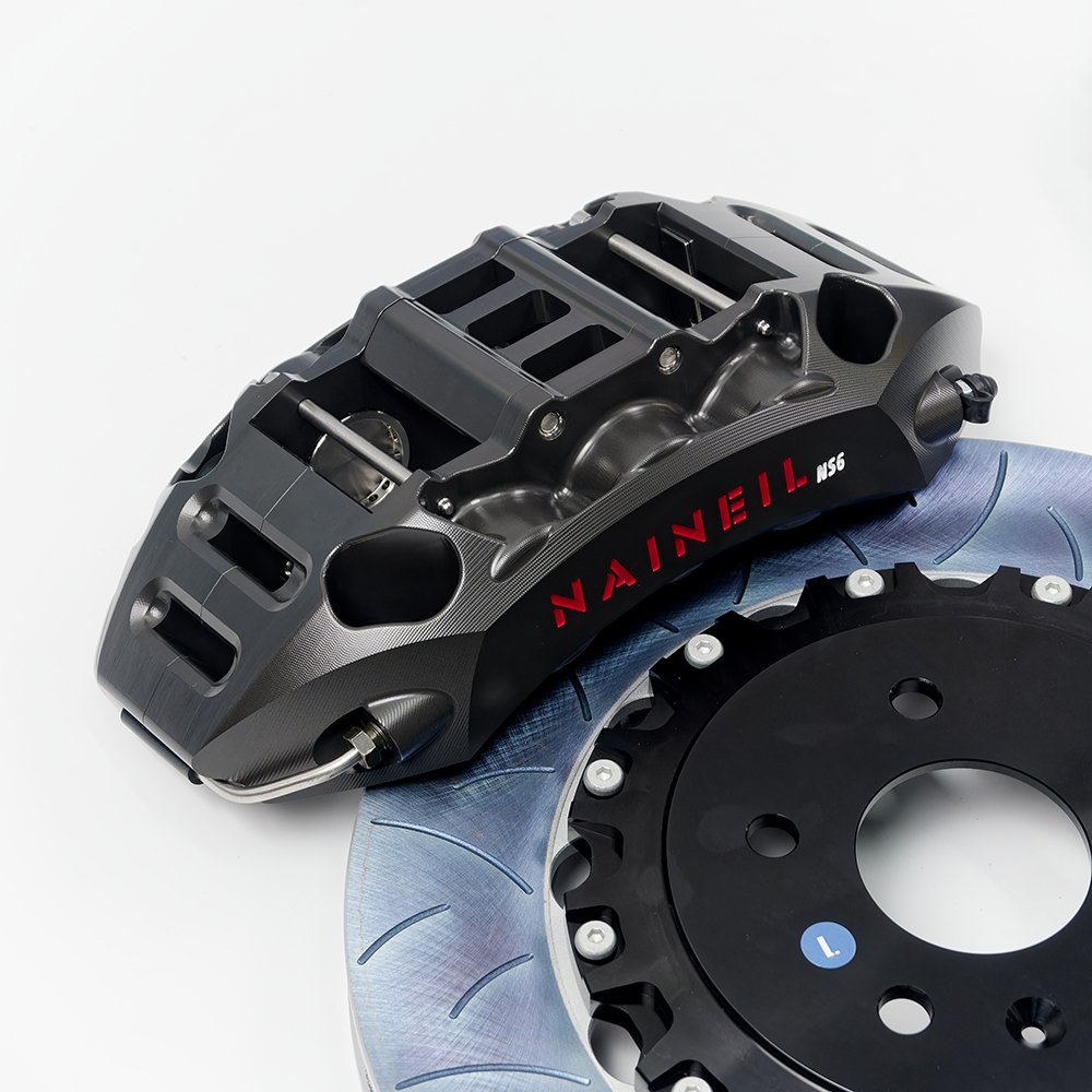 NS6 6-Piston Performance Brake Caliper Kit Universal Fit for BMW E36 E46 E90 E91 E92 E93 M3 E60 M5 Tuning System