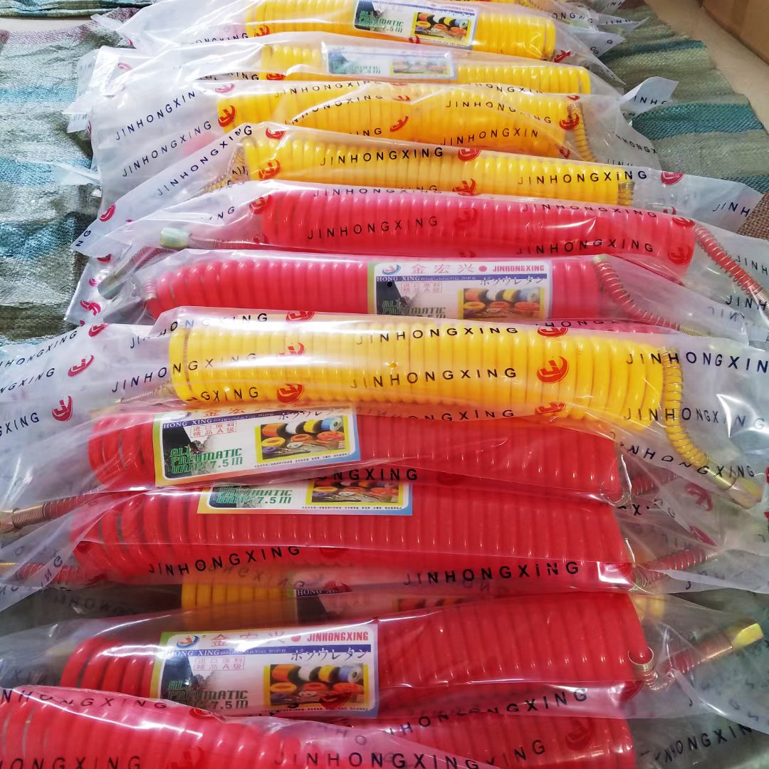 Best Price Heavy Duty Spiral Nylon Truck Air Brake Hose With Fittin for Semi-trailer Truck