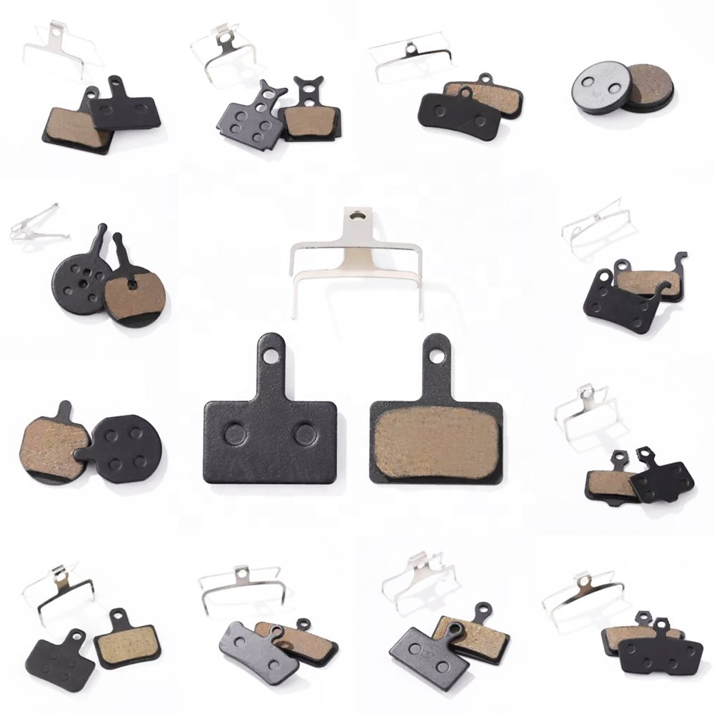 1 Pair Resin Bicycle Disc Brake Pads Semi Metallic Brake Pads Used for AVID HAYES and Other Disc Brakes