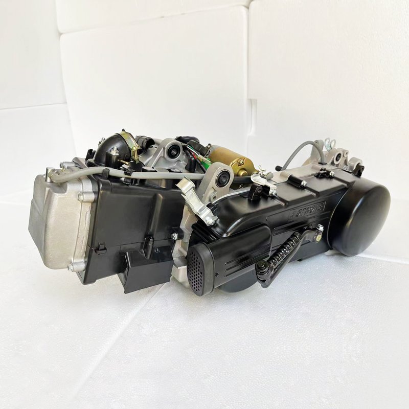 Factory Gy6 1p57qml 1p52qmi 125cc 150cc 4 Stroke Gasoline Motorcycle Scooter Engine with Long Box Long Axis Disc Brake Parts