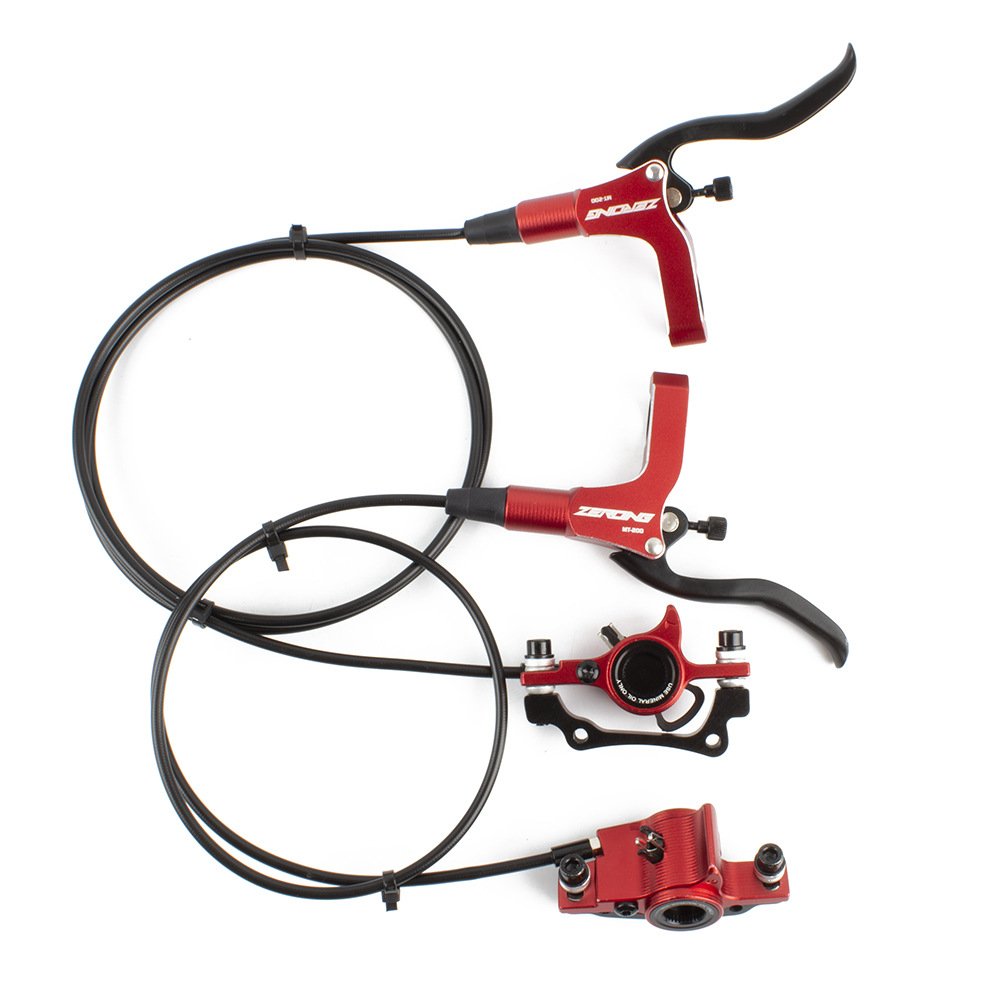 Sell at a Discount ZEROING Oil Brake Mountain Bike Brake Double Piston Integrated Cylinder Oil Pressure Disc Brake Set MT200