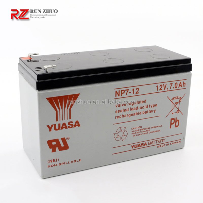 YU**SA Battery 12v 7ah Yu**sa Battery NP7-6 NP7-12 sealed Lead Acid Battery Solar Power Use