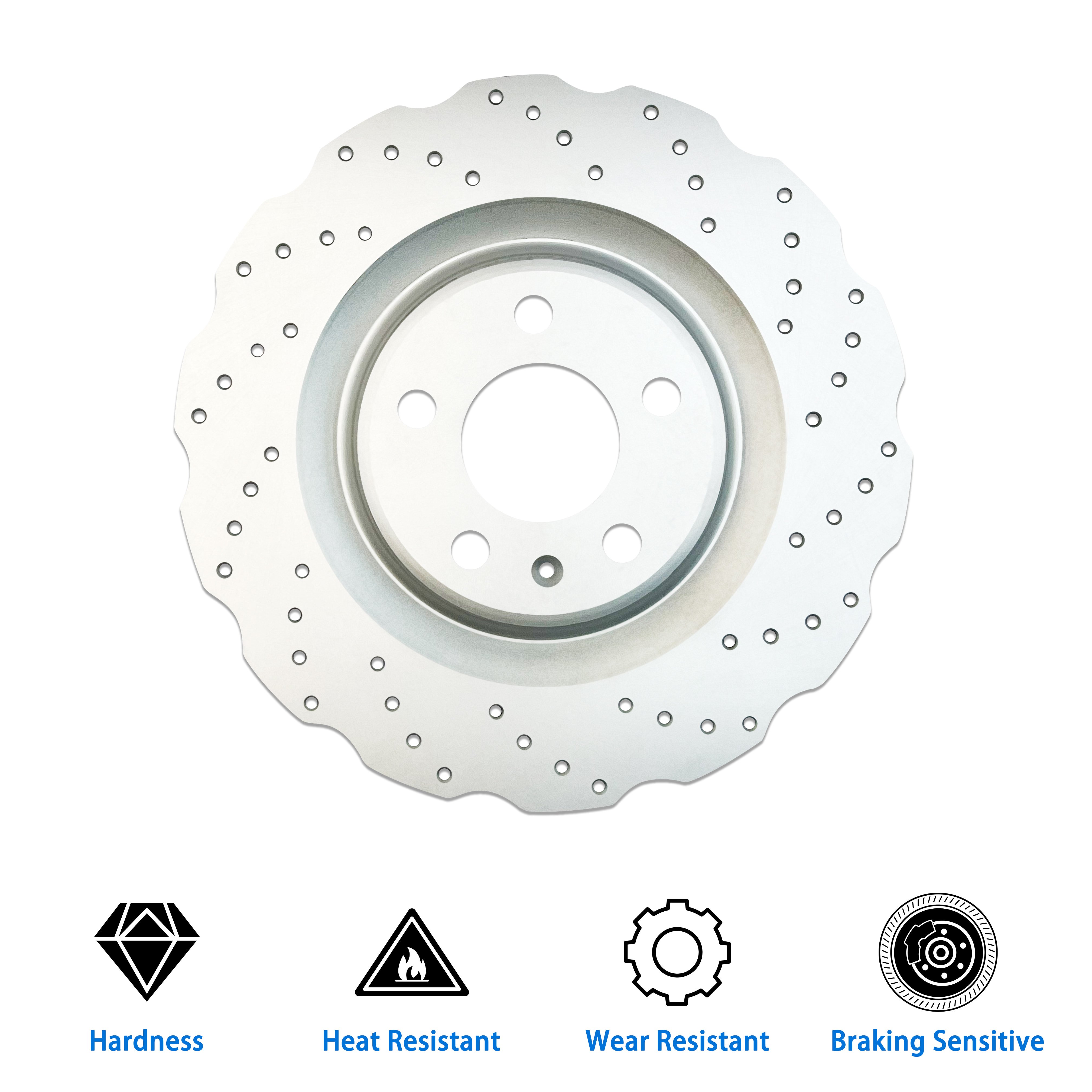 High Quality Genuine Performance 340mm Brake Disc for Car Changan Hunter VW