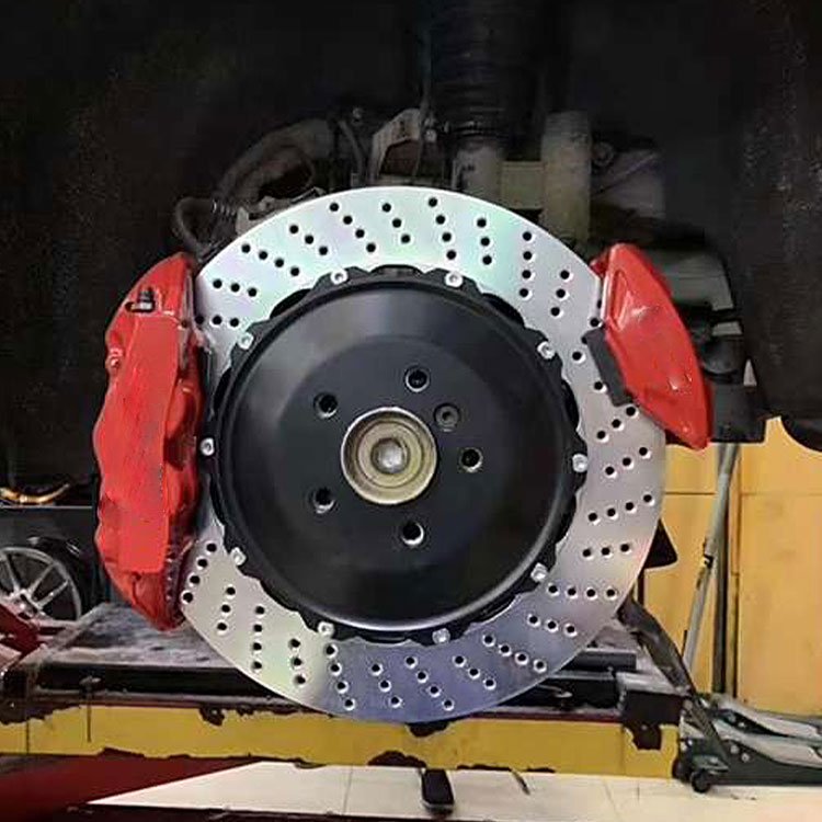 Brake Caliper 6 Piston Racing Big Brake Kit for Honda Civic JAZZ FIT GE6 FK FD FN AP1 EK4 DC2