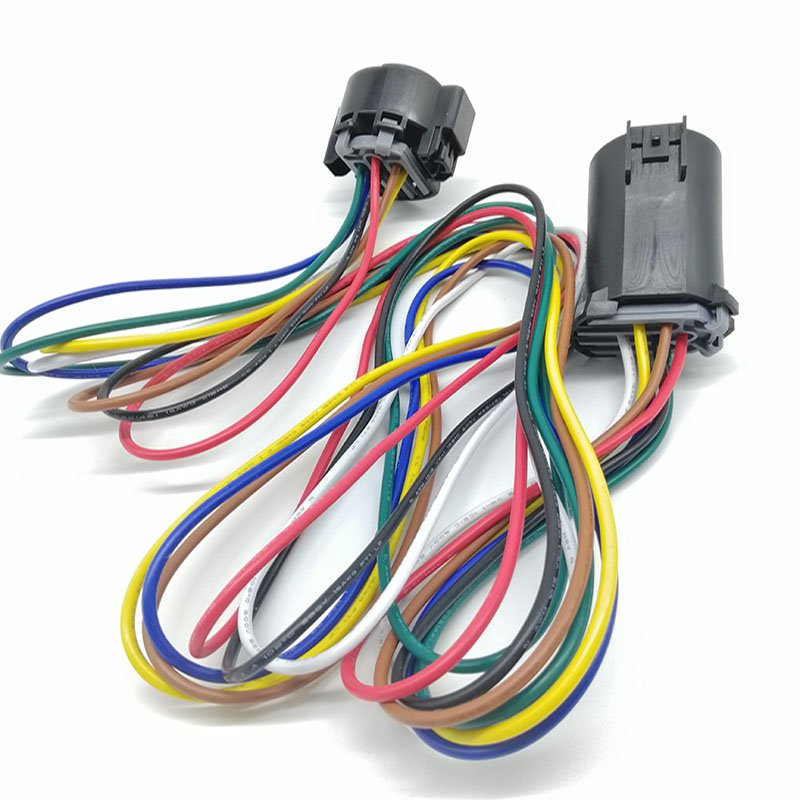 Trailer Wiring Kit Truck Trailer Tow 7 Way Wiring Harness Car Towing Trailer Hitch Tow Wire Harness Bar Plug Cable