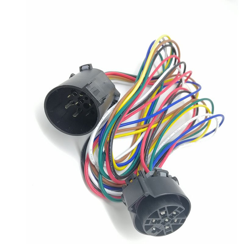 Trailer Wiring Kit Truck Trailer Tow 7 Way Wiring Harness Car Towing Trailer Hitch Tow Wire Harness Bar Plug Cable