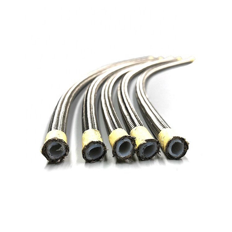 High Performance AN4 AN6 AN8 AN10 AN12 Black Nylon Ss Braided Racing Automotive CPE Rubber/Ptfe Hose E85 Oil Cooler Fuel Line