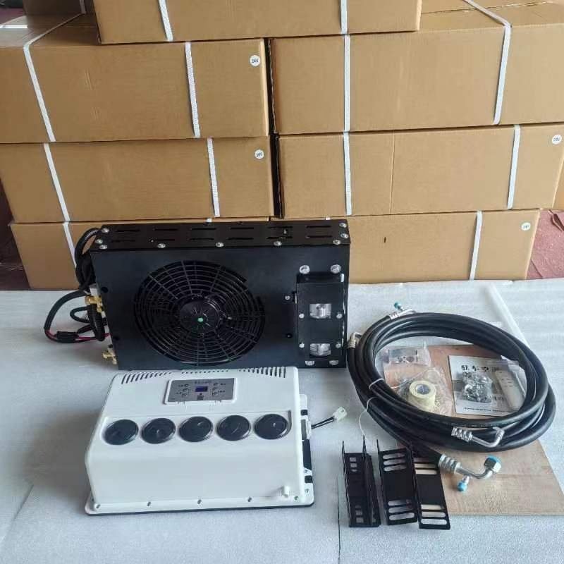 12 Volt 12v 24vrv Cabin AC Unit Parking air Conditioning Systemselectrice air Conditioner for Truck