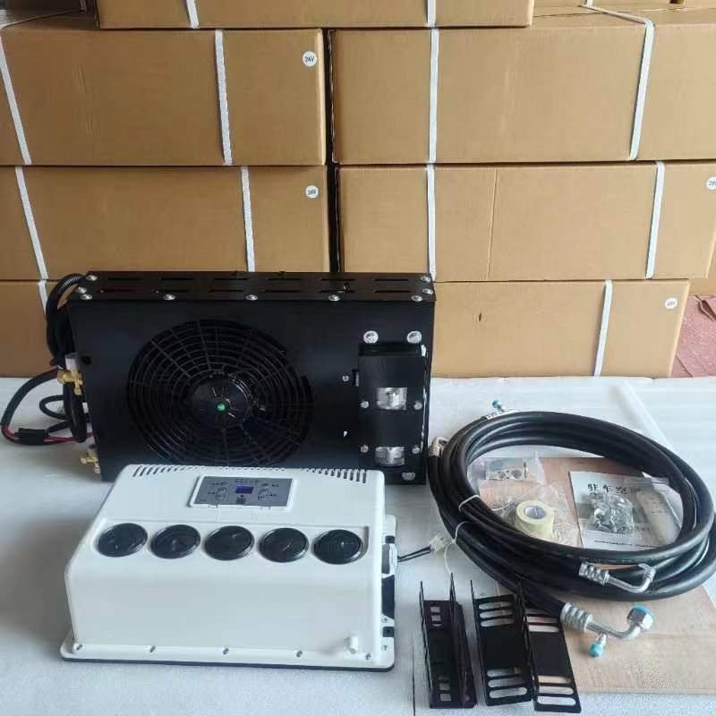 12 Volt 12v 24vrv Cabin AC Unit Parking air Conditioning Systemselectrice air Conditioner for Truck