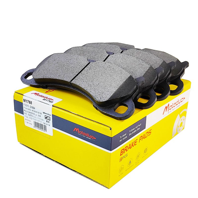 M1768 Ceramic Front Brake Pads for Porsche 911 D1664 2500301 Original Quality Brake Friction No Noise No Dust Factory Wholesale