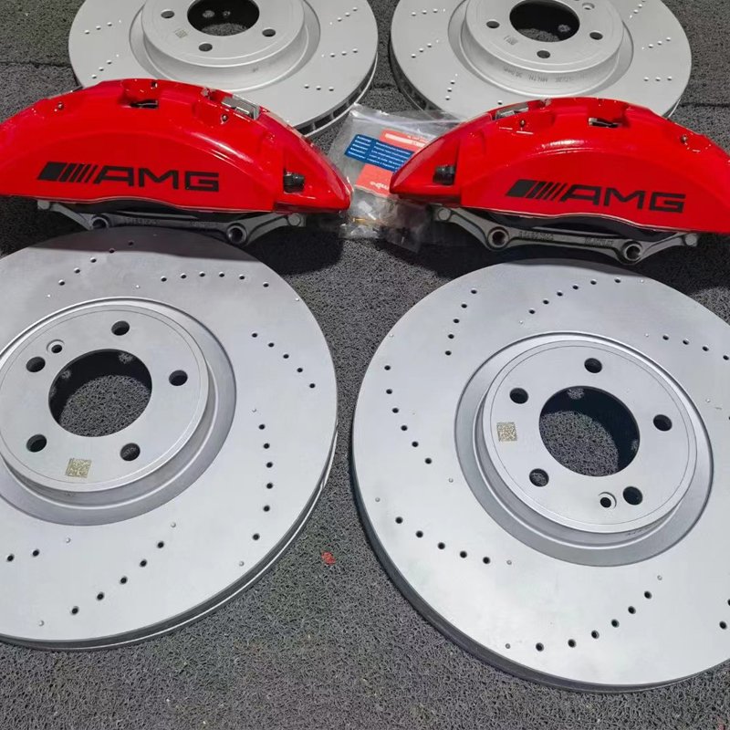 For Mercedes Benz Six Piston Brake Calipers New Condition Compatible with GLE53 GLE63 GLE350 GLE450 for W167 GLS/GLE Models