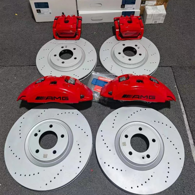 For Mercedes Benz Six Piston Brake Calipers New Condition Compatible with GLE53 GLE63 GLE350 GLE450 for W167 GLS/GLE Models