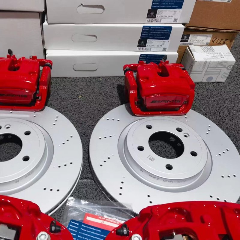 For Mercedes Benz Six Piston Brake Calipers New Condition Compatible with GLE53 GLE63 GLE350 GLE450 for W167 GLS/GLE Models