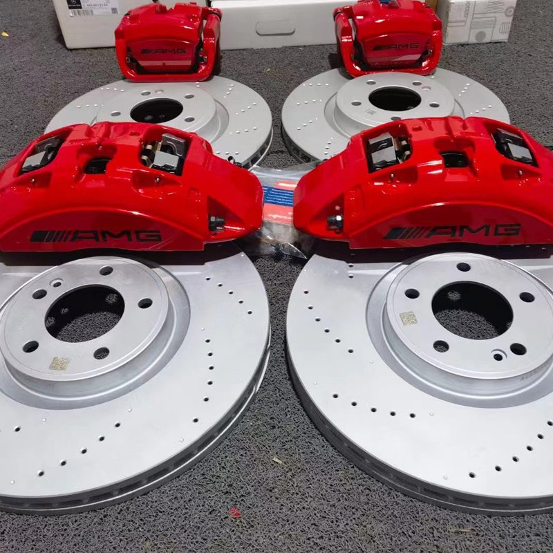 For Mercedes Benz Six Piston Brake Calipers New Condition Compatible with GLE53 GLE63 GLE350 GLE450 for W167 GLS/GLE Models