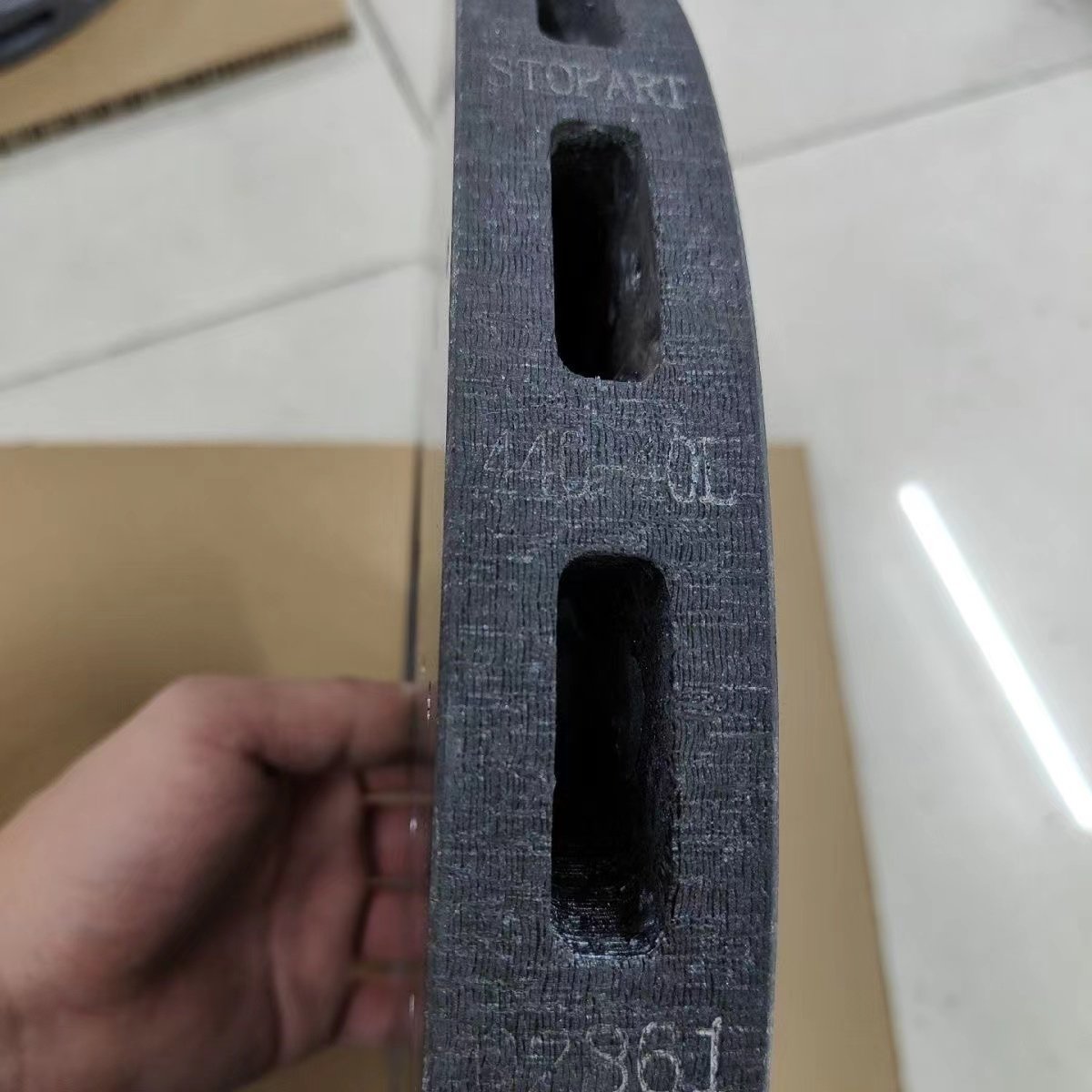 320mm-450mm Carbon Ceram Brake Disc Car Brake Disc Ceram Brake for Porsche Cayenne Audi