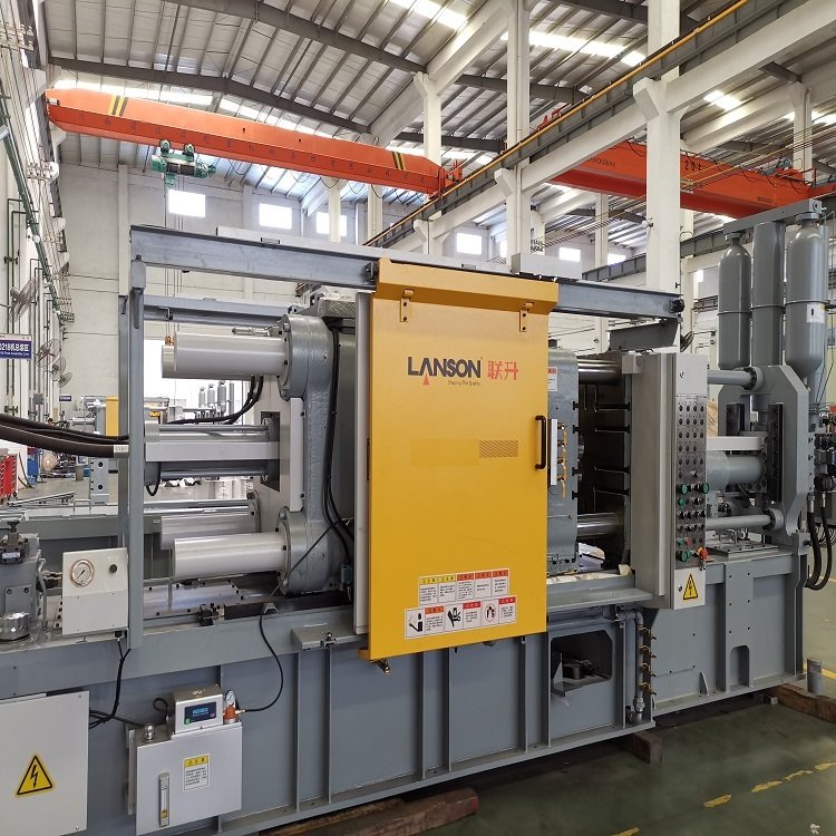 LANSON 300t Aluminium Motorcycle Brake Shoes Making Machine Cold Chamber Die Casting Machine 300 Ton