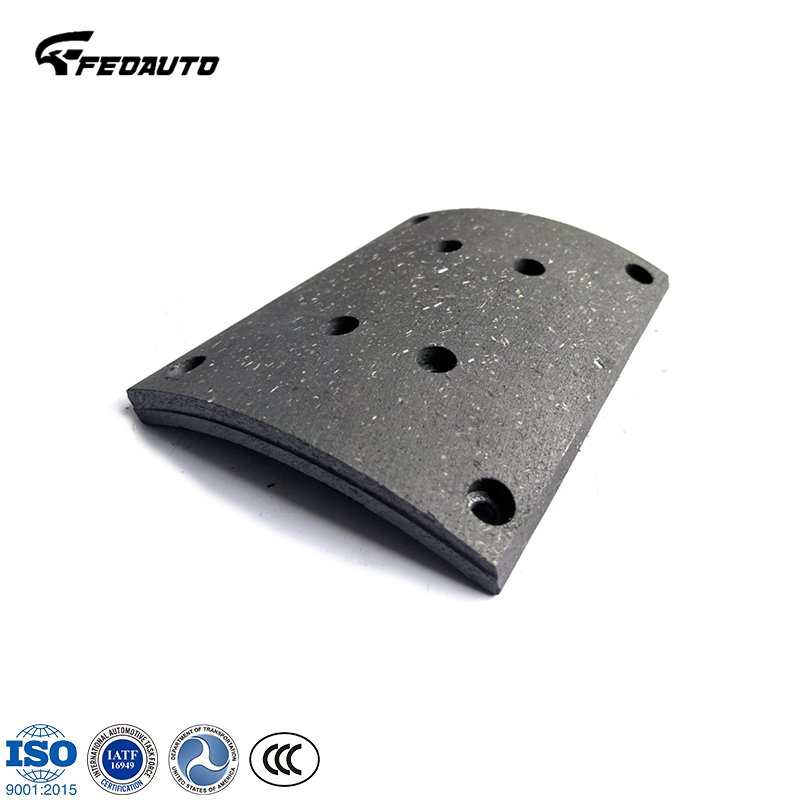 Factory Direct Supply Truck Brake Lining 19488 19496 Actros MP2 Brake Lining Ceramics Brake Lining