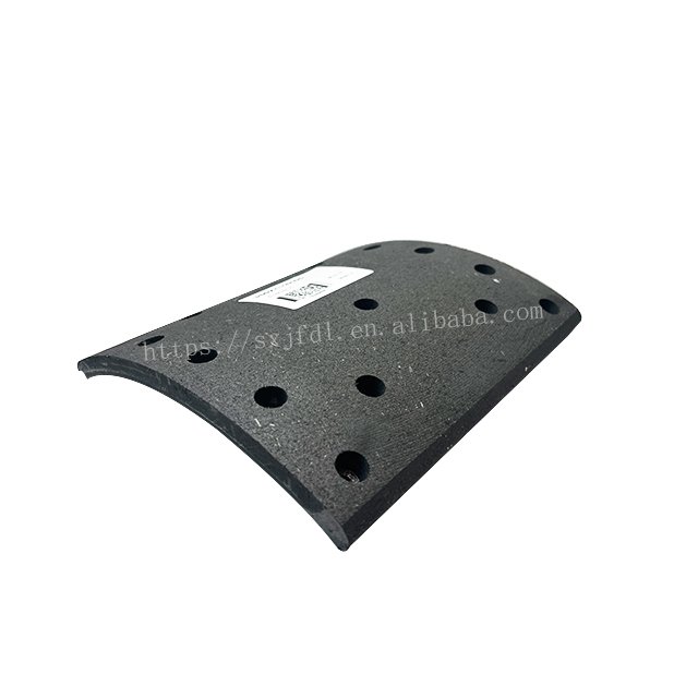 Hot Sale Products China Dongfeng Truck Brake Parts 3502ZS10105 Rear Brake Shoe Lining Friction Plate