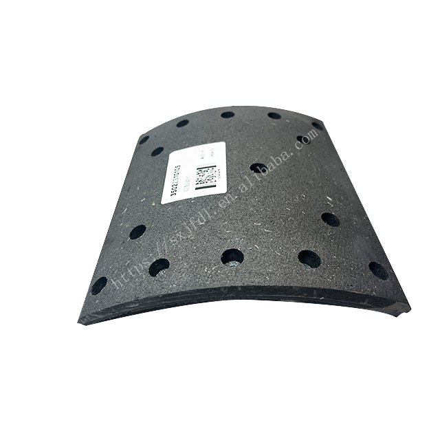 Hot Sale Products China Dongfeng Truck Brake Parts 3502ZS10105 Rear Brake Shoe Lining Friction Plate