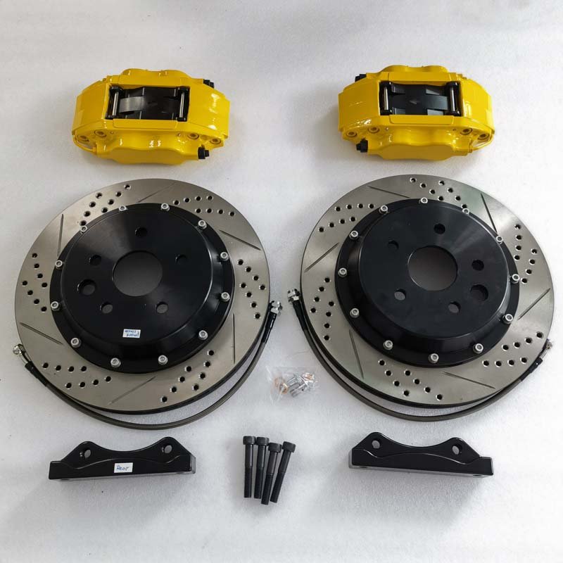 High Performance Racing Brake Caliper Kits Front Forging for 7600 4 Piston With Disk 285/295/300MM DISC KIT