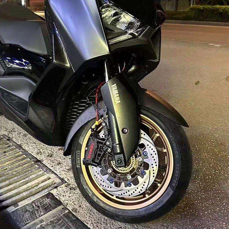 Thailand Kamui Yamaha Xmax300 Accessories New Full Floating Disc Brake Disc for Front and Rear 245Mm/300Mm Modif