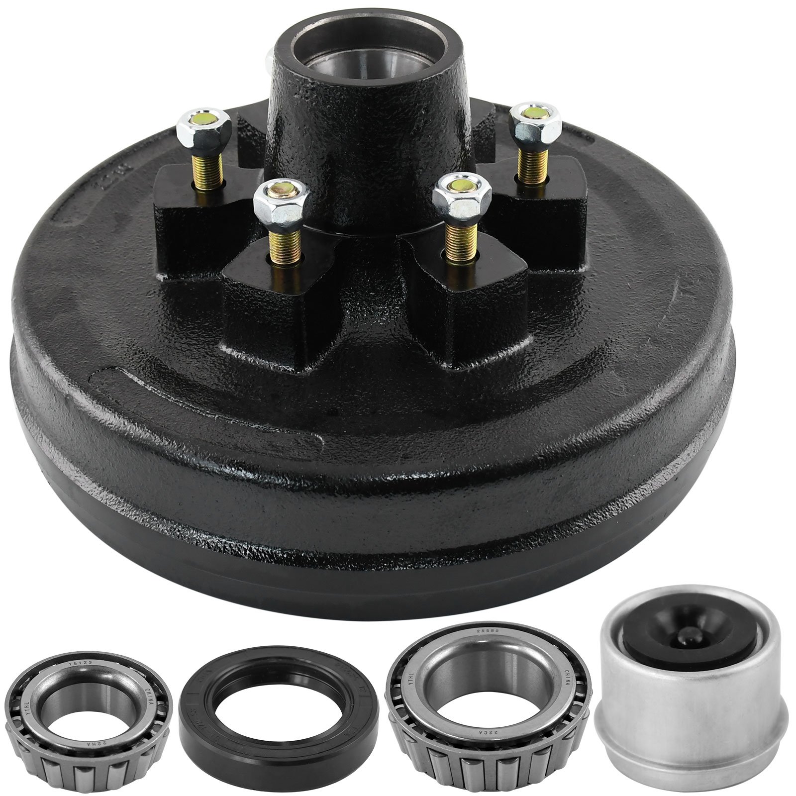 Trailer 6 on 5.5" Hub Drum Kits for 5200-6000 Lbs Axle Premium Wholesale Price Trailer OEM Factory Supply Good Parts