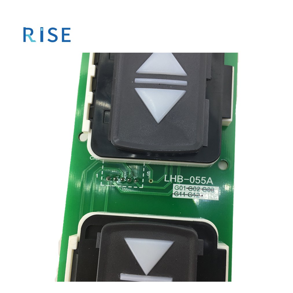 RISE Brand New Elevator Spare Part Mitsubishi Elevator Button Board PCB LHB-055AG01 LHB-055AG11