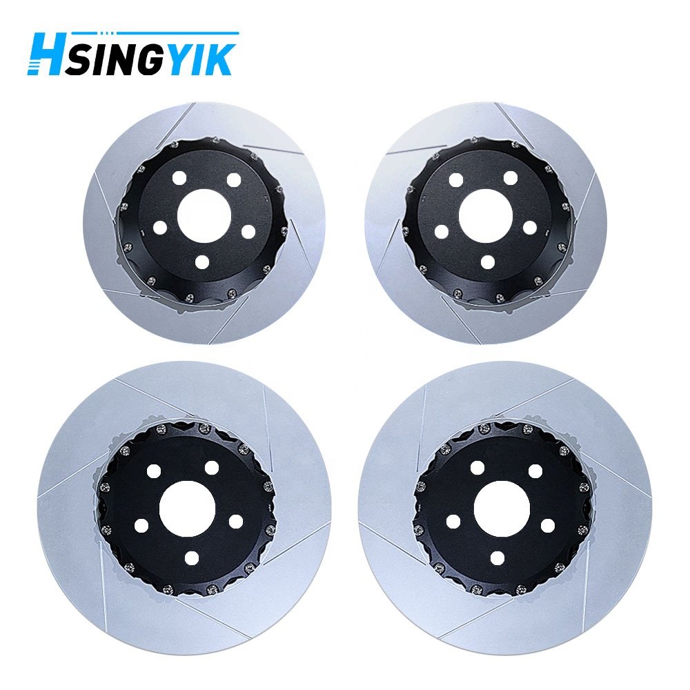 Hsingyik 68256680AC 350X28MM Slotted Rear Rotor Brake Disc for Jeep Trackhawk Grand Cherokee Iv 68256681AB