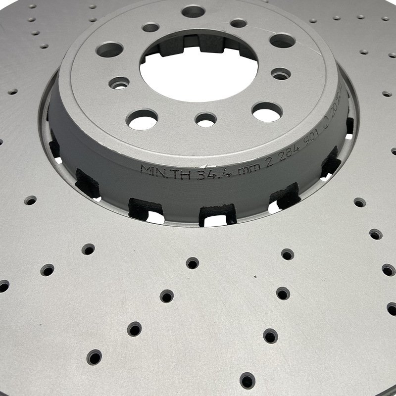 OEM Front Disc Brake Rotors for BMW X3M F97 X4M F98 X5M F95 X6M F96 M5 Iron & Steel Material Position Rear
