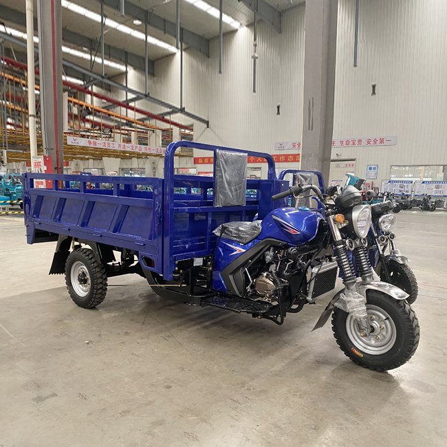 Hot Selling 200cc Water Cooling Engine Tricycle for Farm Using Petrol Motorcycle for Sale