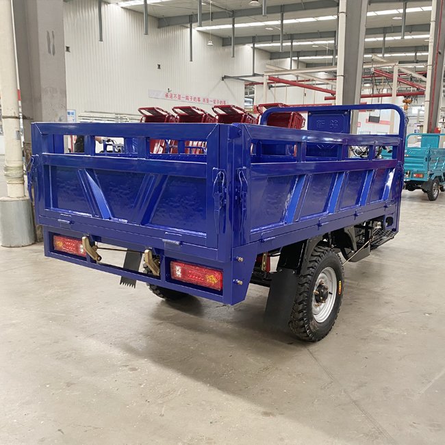 Hot Selling 200cc Water Cooling Engine Tricycle for Farm Using Petrol Motorcycle for Sale
