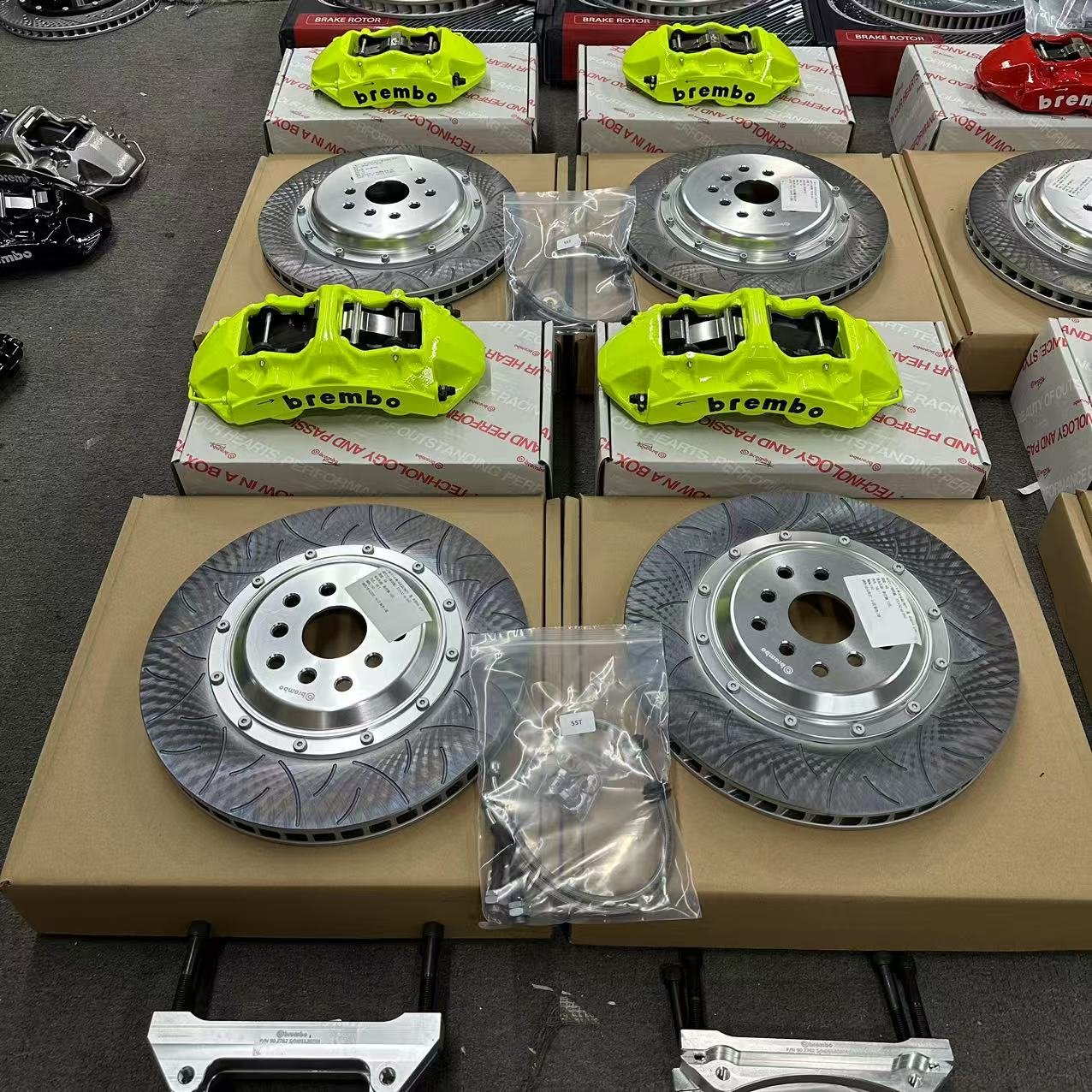 355mm GT6 355mm GT4 Floating Brake Disc Kit Brake Caliper Big Brake for Toyota