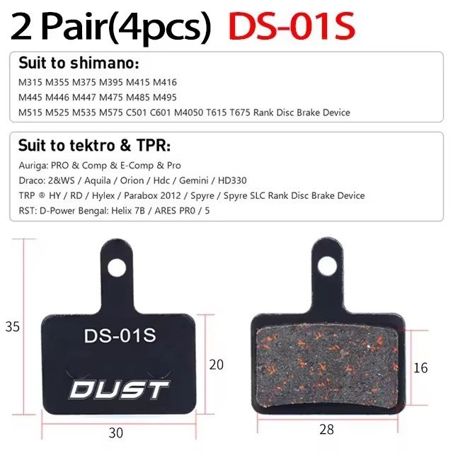 MTB Bicycle Hydraulic Disc Ceramics Brake Pads for B01s AVID HAYES Magura ZOOM Cycling Bike Part
