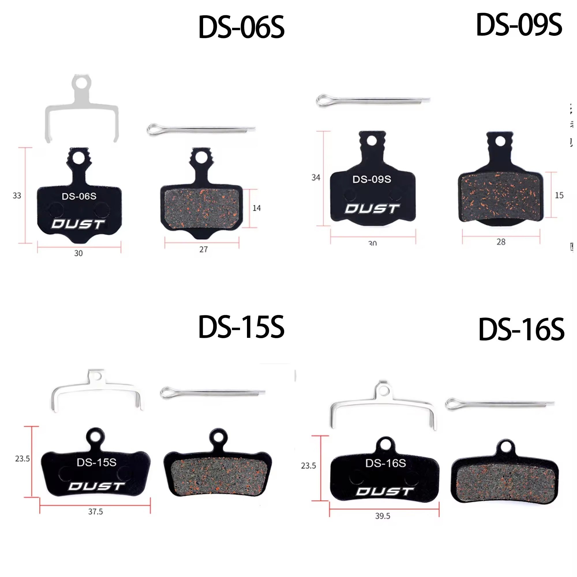 MTB Bicycle Hydraulic Disc Ceramics Brake Pads for B01s AVID HAYES Magura ZOOM Cycling Bike Part