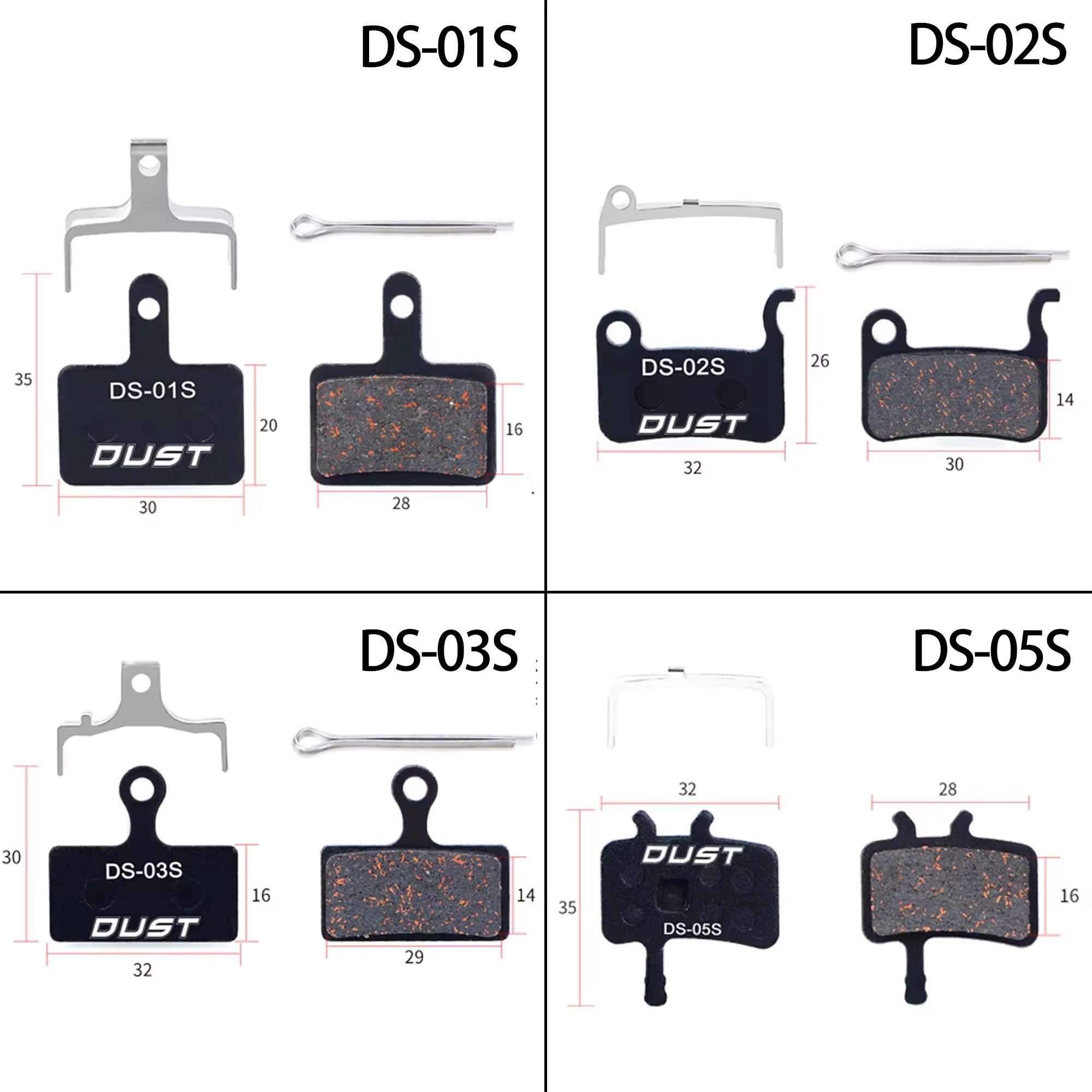 MTB Bicycle Hydraulic Disc Ceramics Brake Pads for B01s AVID HAYES Magura ZOOM Cycling Bike Part