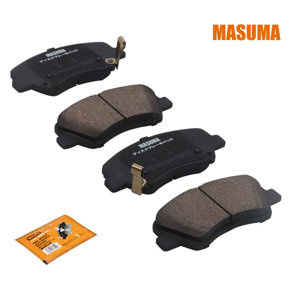 MS-K0025N MASUMA Car Auto Car Automatic Quick Stop Low Met Set Brake Pads 1014029388 58101-3XA00