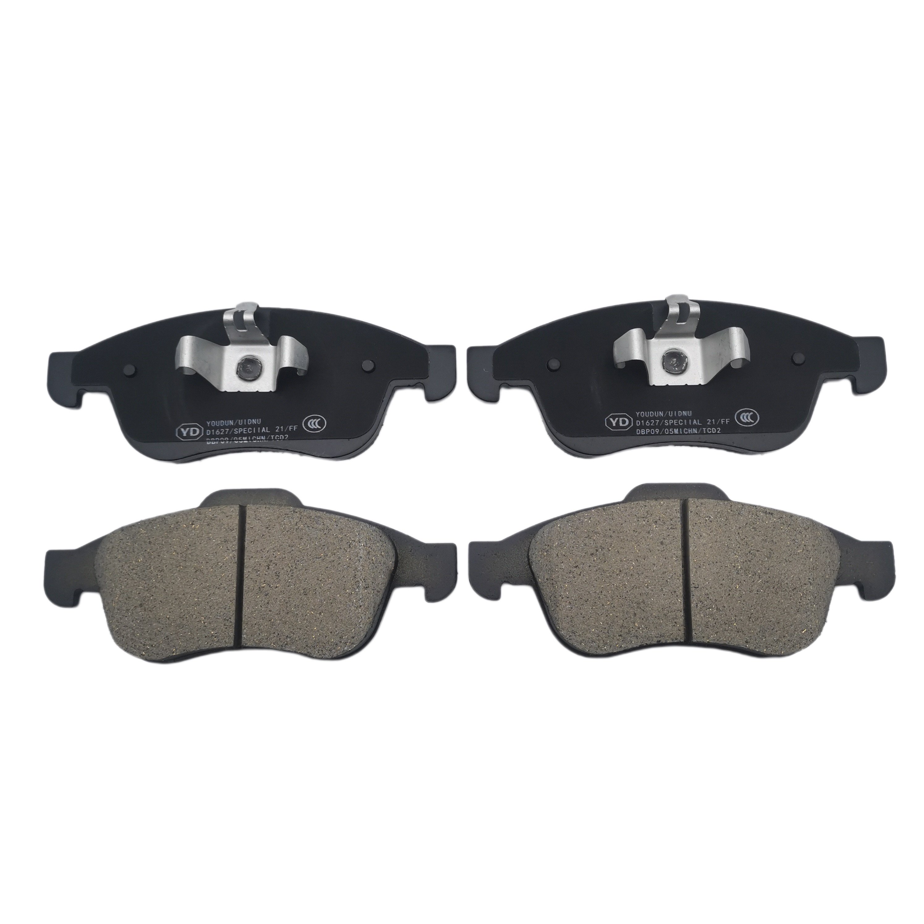 UIDNU Brand Factory Outlet D1627 410605961R/440603905R GDB1789 FDB4180 Car Ceramic Brake Pad for RENAULT Fluence