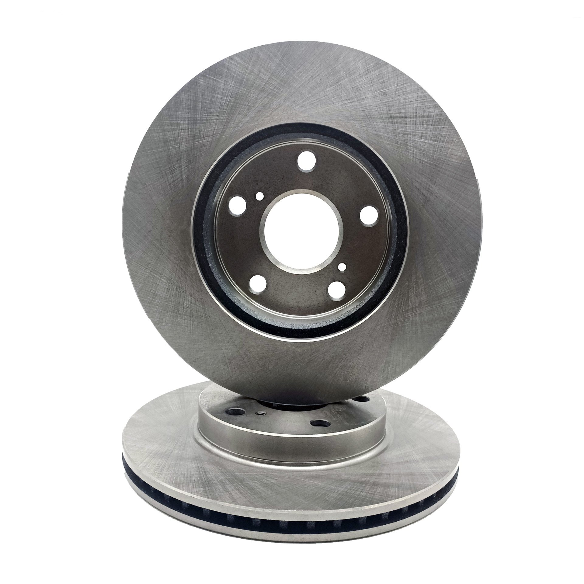 High-carbon Solid Brake Disc Refitting Kit Racing Sport Brake Caliper Kit Ventilation and Drilling Slotted Brake Disc