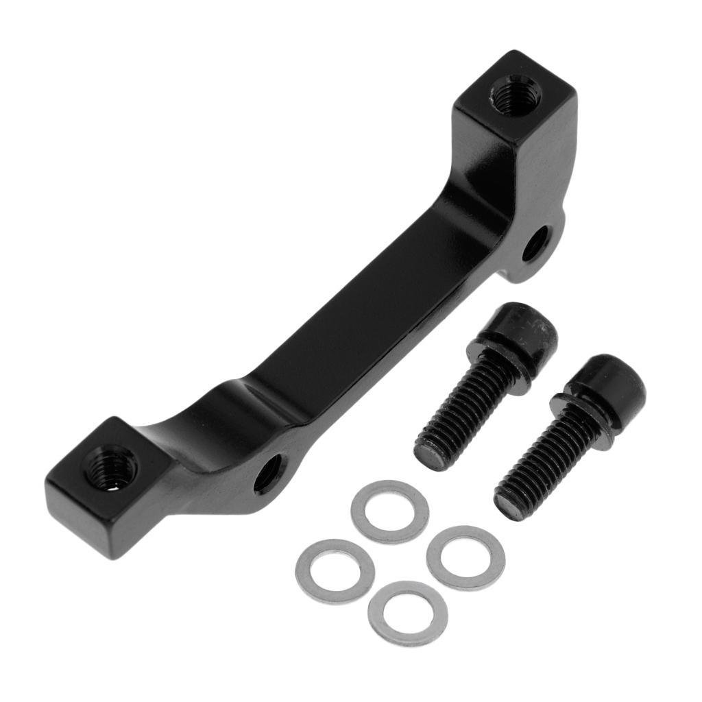 Aluminum CNC Machined Mountain Bike Disc Brake Mount Adapter Set For Front Rear Caliper