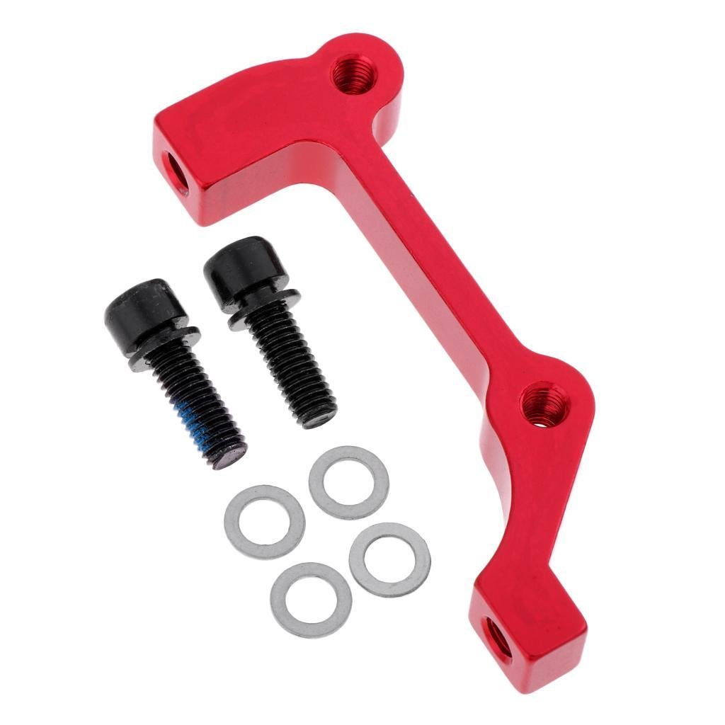 Aluminum CNC Machined Mountain Bike Disc Brake Mount Adapter Set For Front Rear Caliper