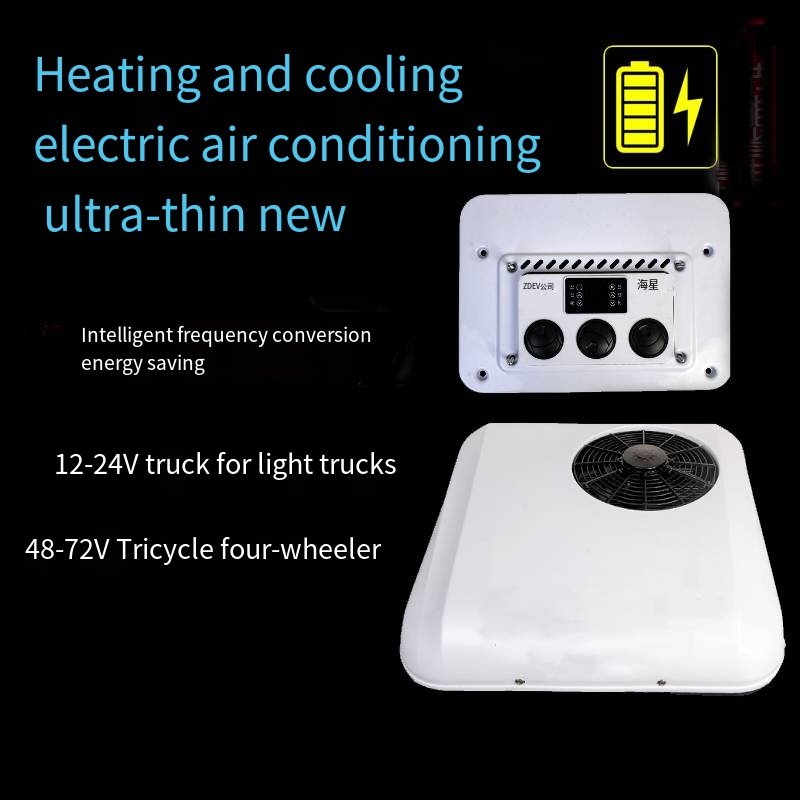 Electric Mounted 24V 12V Roof Top Parking Air Conditioning System for Vintage Truck Van Truck Rooftop Auto Parking Conditioner