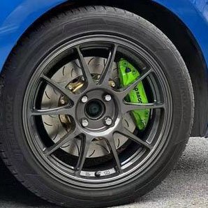 Factory Racing New 4-Pistons Big Brake Caliper Kit AP 7600 Compatible with 1998-2020 Gk5 Ge8 Ek9 Wheel"abarth Mazda 323